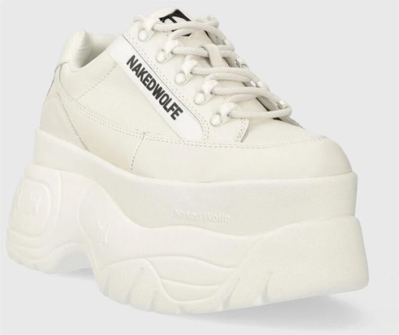 Naked Wolfe Sneakers Sprinter in wit - Foto 3