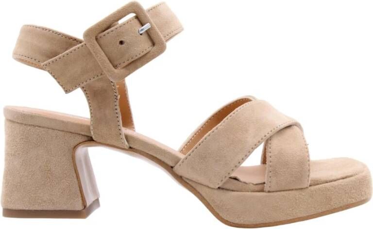 Nando Neri Veendam Sandaal Beige Dames