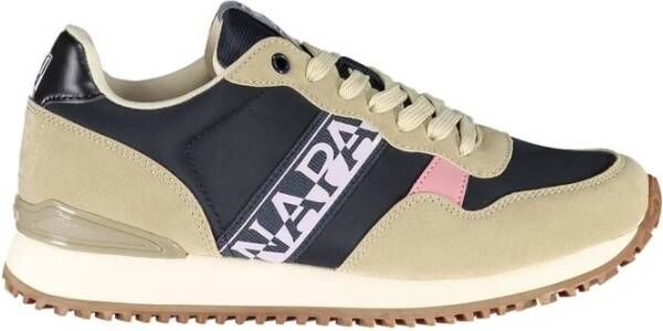 Napapijri Sportieve Polyester Sneaker met Contrasterende Details Multicolor