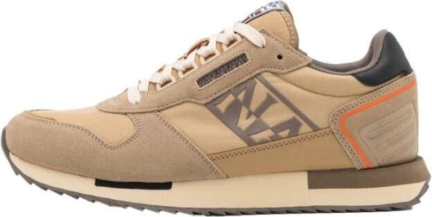 Napapijri Beige Virtus Sneakers met D-ringen
