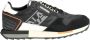 Napapijri Zwarte sportsneakers met contrasterende details Black Heren - Thumbnail 1