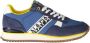 Napapijri Blauwe Lace-Up Sports Sneaker met Logo Multicolor Heren - Thumbnail 1