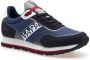 Napapijri Blauwe Leren Sneakers F2Lotus01 Ris - Thumbnail 6