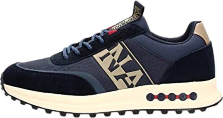 Napapijri Blauwe Polyester Sneaker Slate02 Stijl