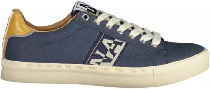 Napapijri Blauwe Sneaker Polyester Blue Heren