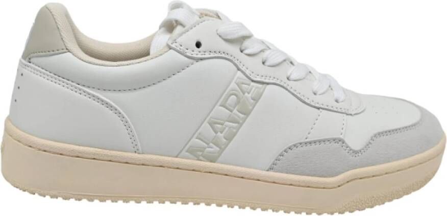 Napapijri Bright White Sneakers S3Courtis01 Multicolor Heren