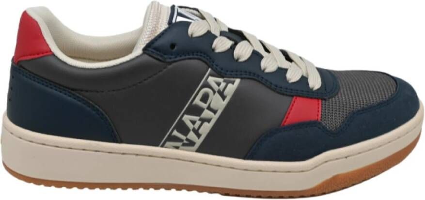 Napapijri Casual Sneakers Grey Navy Style Multicolor Heren