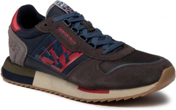 Napapijri Grijze Hardloopschoenen Casual Outdoor Sneakers