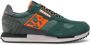Napapijri Groene leren sneakers met D-ringen - Thumbnail 1