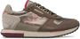 Napapijri Groene Leren Tennissneakers - Thumbnail 1