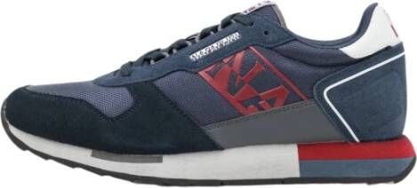 Napapijri Elegante Blauwe Sneakers met Contrasterende Details Blue Heren - Foto 5