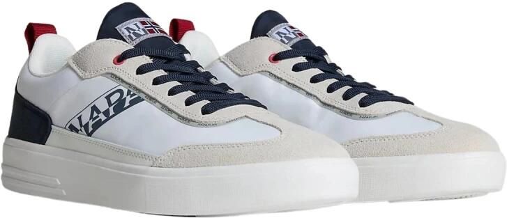 Napapijri Bark Lage sneakers Heren Wit - Foto 4