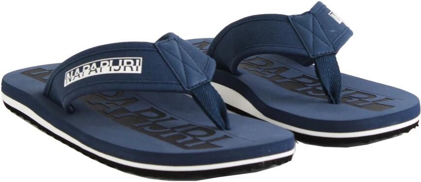 Napapijri Blauwe Katoenen Slippers - Foto 2