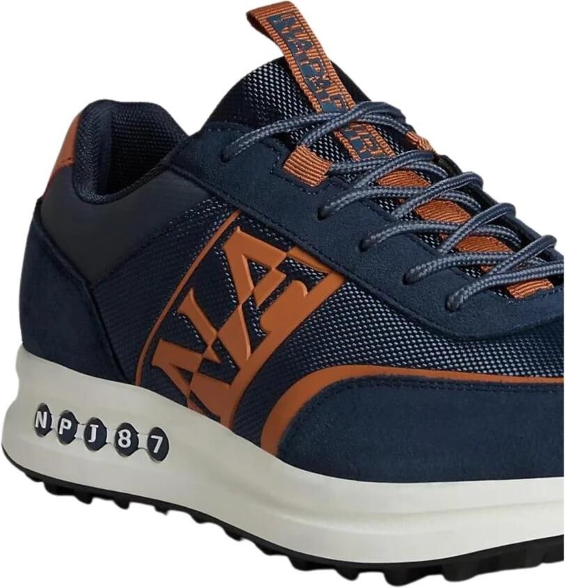 Napapijri Moderne Sneakers met Contrasterende Details Blue Heren - Foto 2