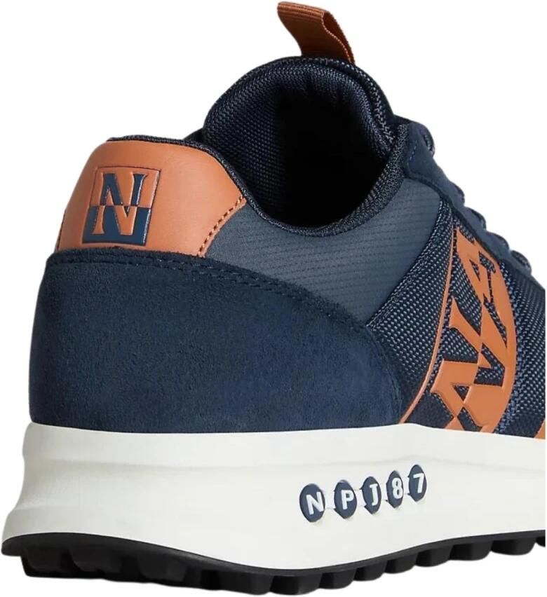 Napapijri Moderne Sneakers met Contrasterende Details Blue Heren - Foto 3