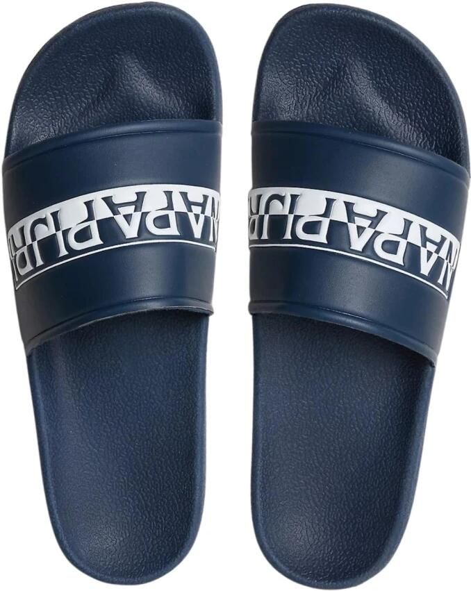 Napapijri Blauwe Polyurethaan Slippers - Foto 2