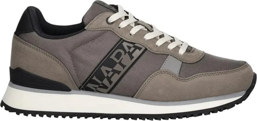 NAPAPIJRI Sneakers laag 'COSMOS' bruin grijs aardetinten zwart