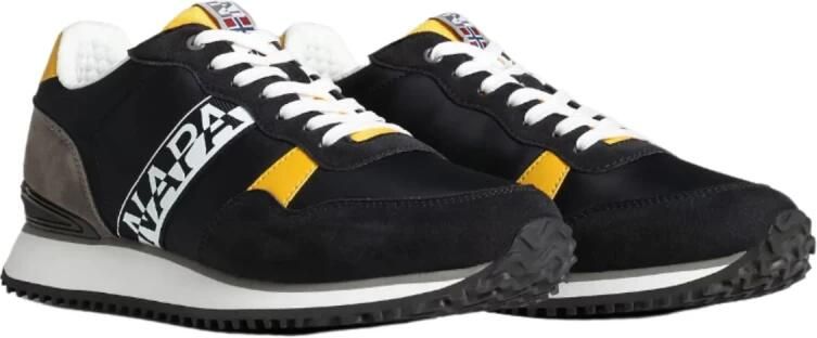 Napapijri Blauwe Sportieve Veterschoenen met Contrastdetails Blue Heren - Foto 4