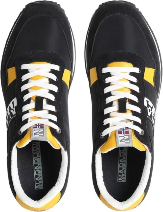 Napapijri Blauwe Sportieve Veterschoenen met Contrastdetails Blue Heren - Foto 2