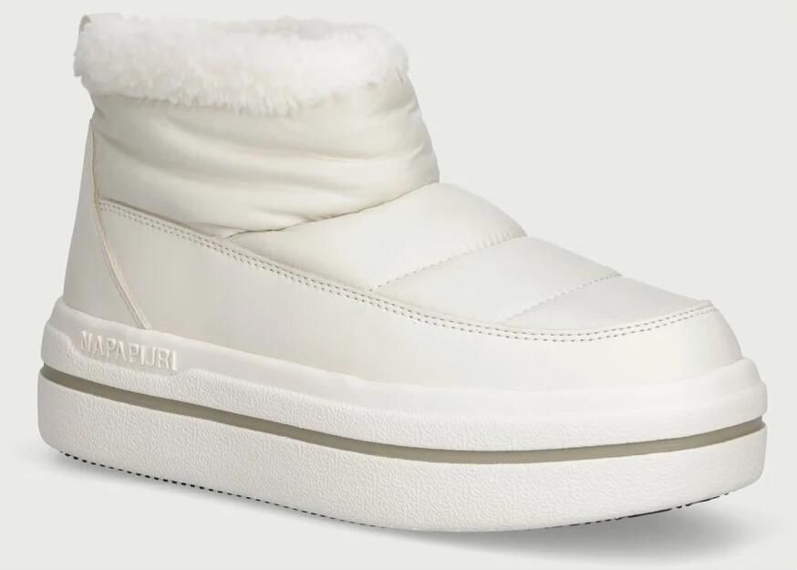 Napapijri Women's Glacier 05 Nyl Winterschoenen wit beige - Foto 4