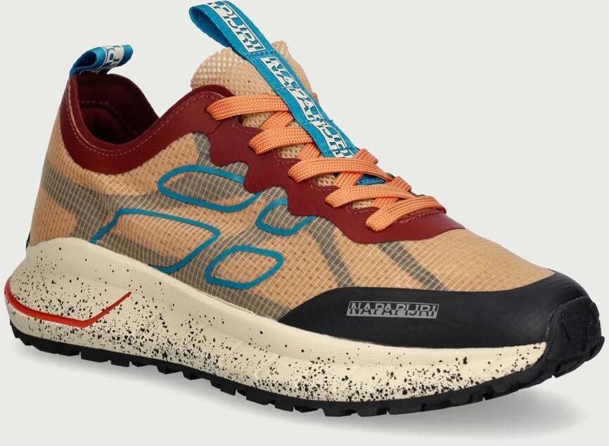 NAPAPIJRI Sneakers laag 'F6Tracer01' neonblauw pueblo bourgogne zwart