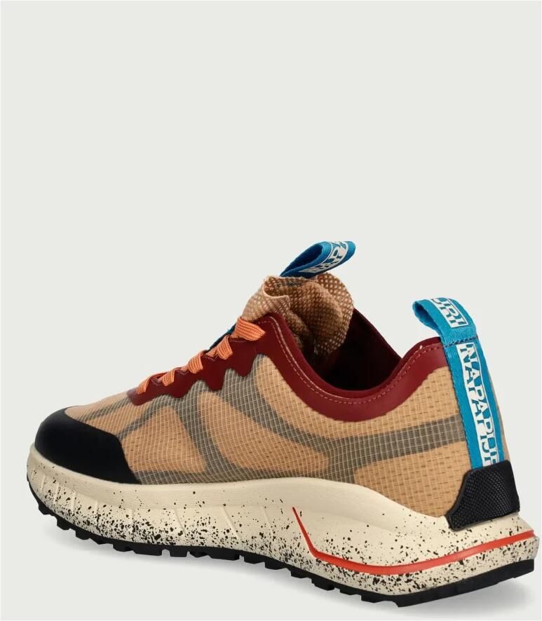 NAPAPIJRI Sneakers laag 'F6Tracer01' neonblauw pueblo bourgogne zwart - Foto 4