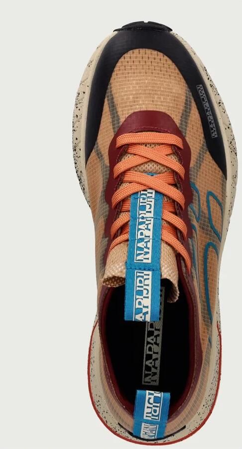 NAPAPIJRI Sneakers laag 'F6Tracer01' neonblauw pueblo bourgogne zwart - Foto 5