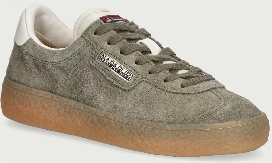 NAPAPIJRI Sneakers laag 'Sue' olijfgroen zwart wit - Foto 2