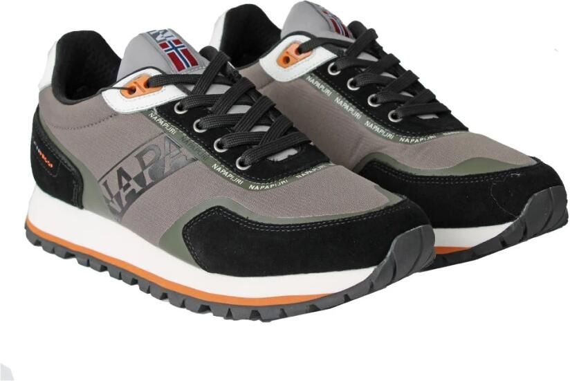 Napapijri Stijlvolle Lotus Groen Bruin Multicolor Heren - Foto 3