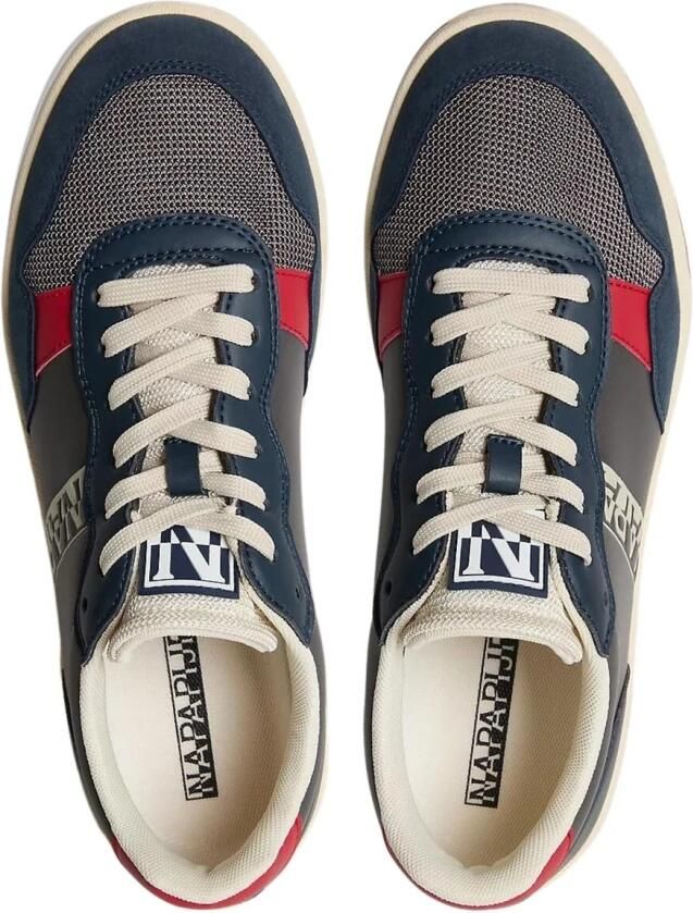 Napapijri Grijze S3Courtis01 Sneakers Comfortabele Urban Stijl