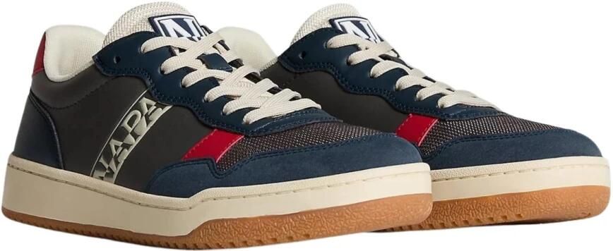 Napapijri Grijze S3Courtis01 Sneakers Comfortabele Urban Stijl
