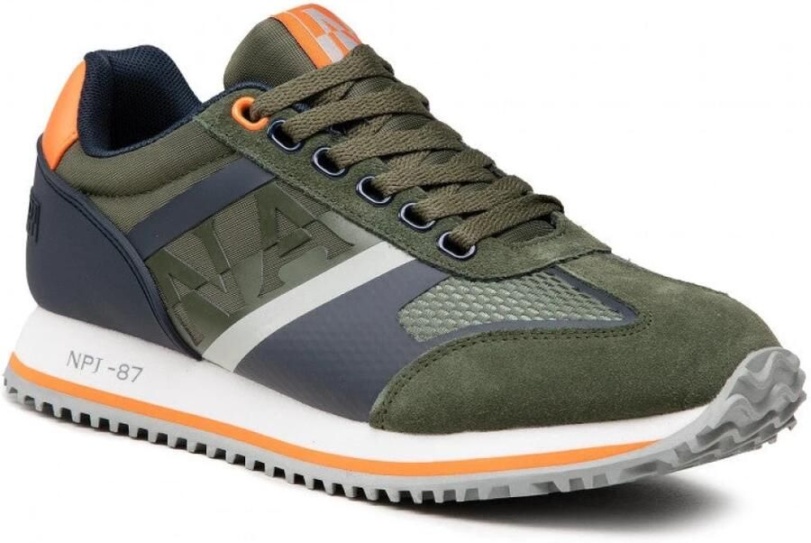 Napapijri Groene hardloopsneakers met vrouwelijke lijnen