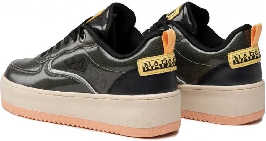 Napapijri Groene River Sneaker met Zilveren Details - Foto 4