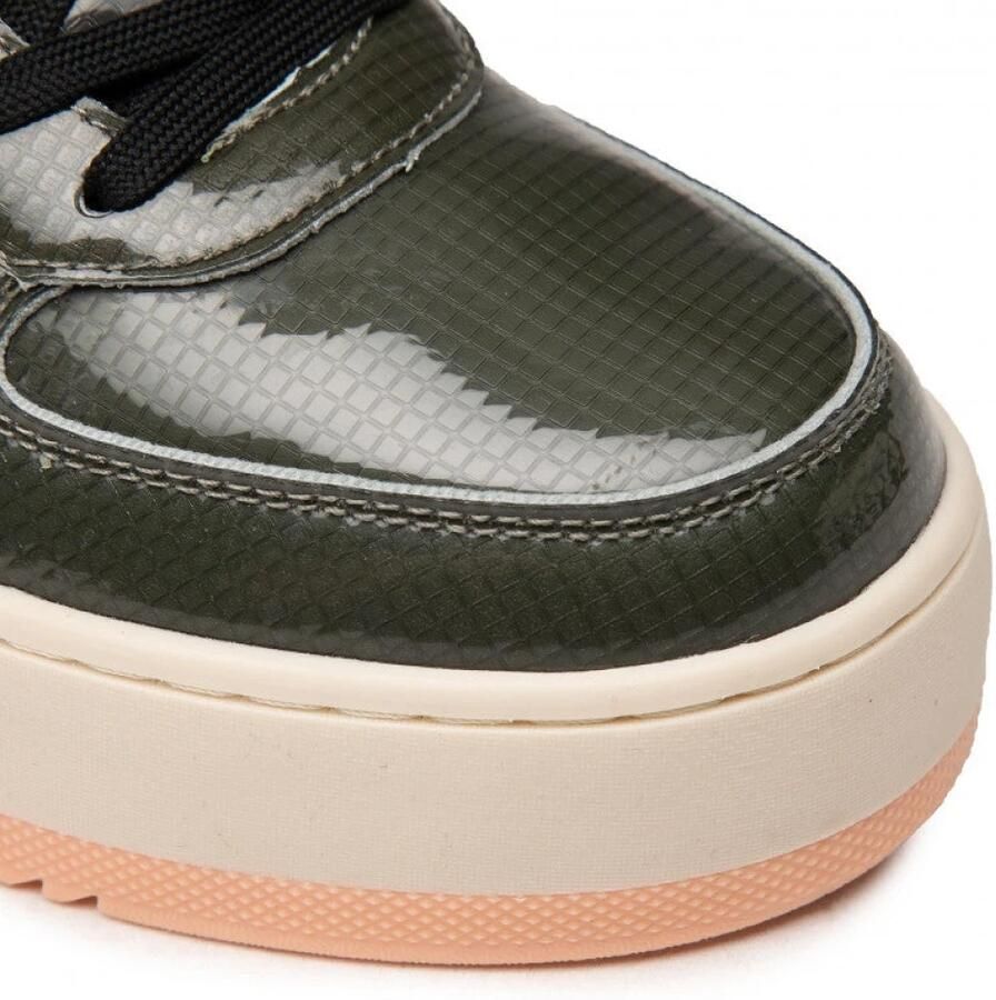 Napapijri Groene River Sneaker met Zilveren Details - Foto 2