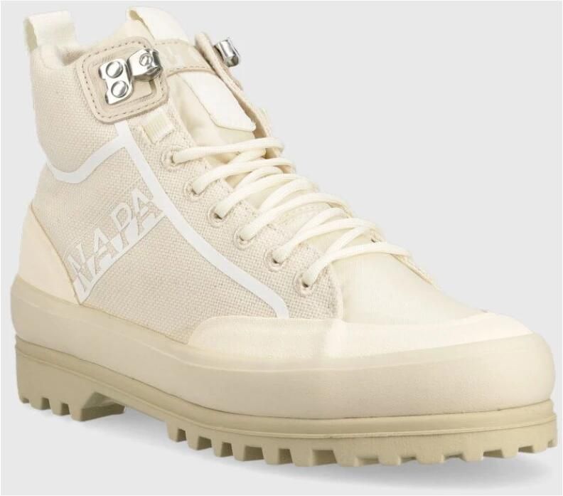 Napapijri Superga Enkelboots Enkellaarsjes Dames Beige - Foto 3