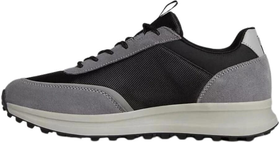 Napapijri Lage Leren en Stoffen Zwarte Sneakers - Foto 5