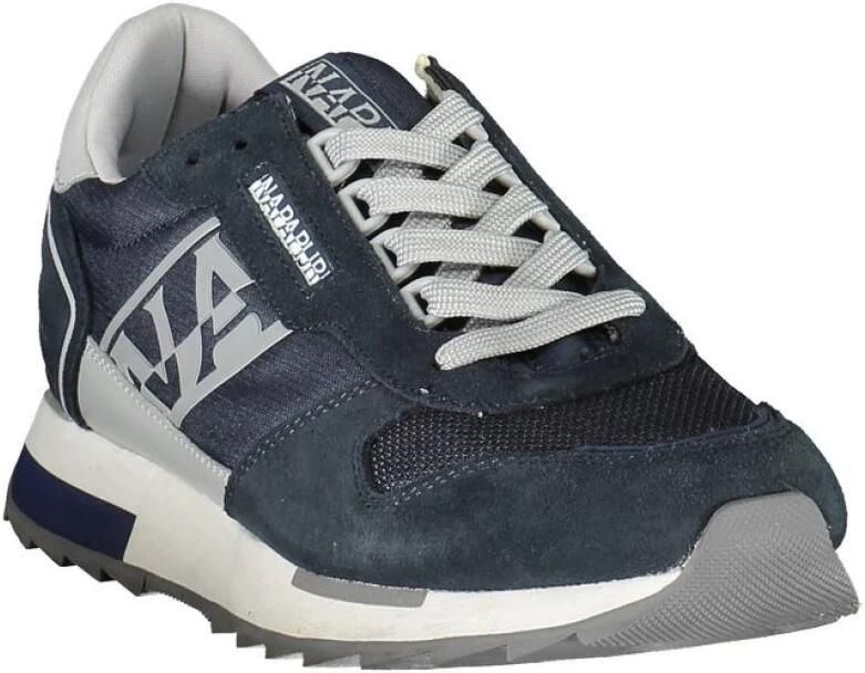 Napapijri Blauwe Sportieve Sneakers met Contrastdetails Blue Heren - Foto 3