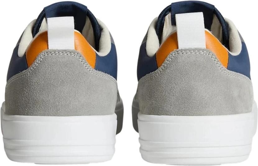 Napapijri Lichtgewicht Bark Mesh Sneaker Grijs Polyester Synthetisch Leer - Foto 3