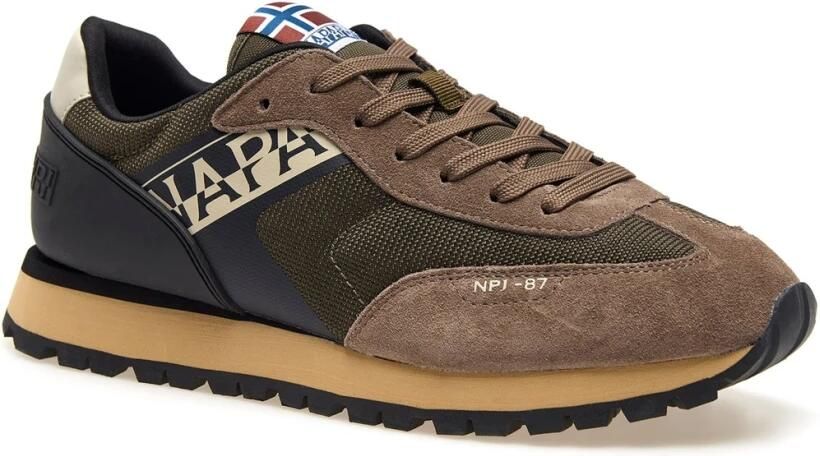 Napapijri Multicolor Leren en Stoffen Lage Sneakers