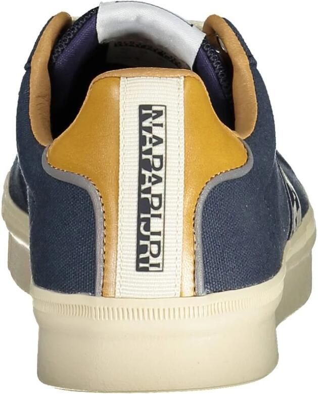Napapijri Blauwe Contrast Sneakers voor Moderne Stijl Blue Heren