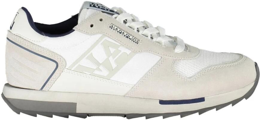 Napapijri Elegante witte sneakers met contrasterende veters Multicolor Heren - Foto 3