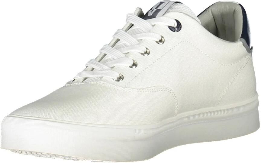 Napapijri Witte Sneakers met Contrasterende Accenten White Heren