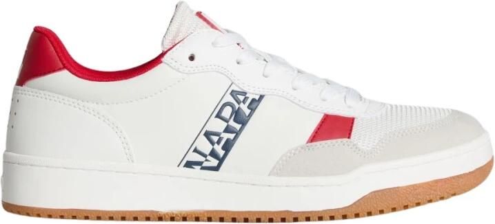 Napapijri Sneakers NP0A4HL3 COURTIS01-K071 WHITE RED - Foto 3