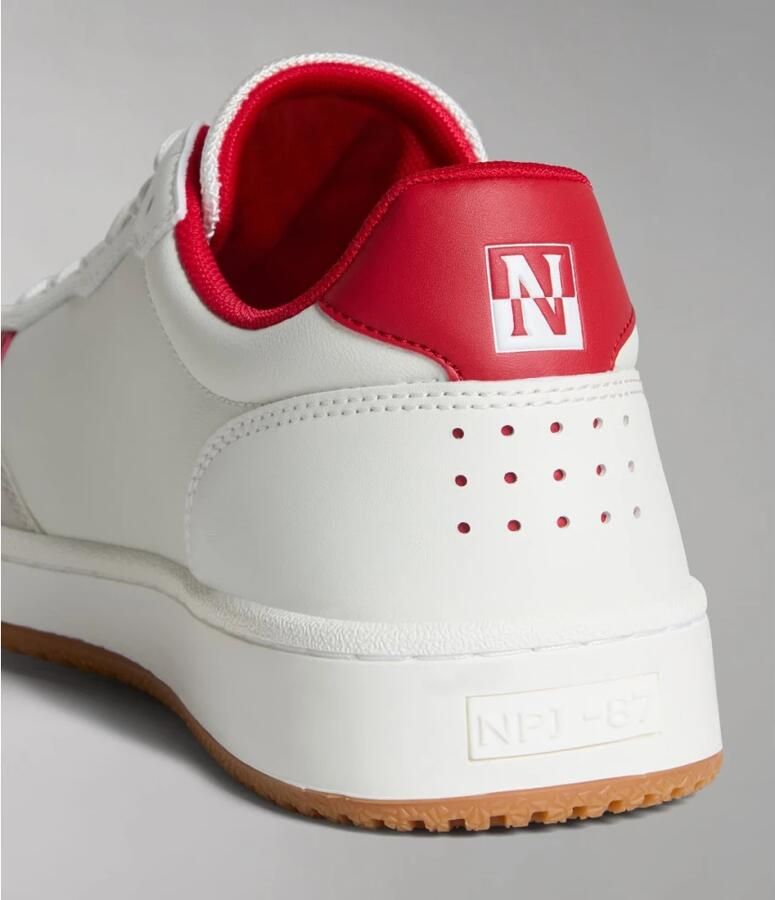 Napapijri Sneakers NP0A4HL3 COURTIS01-K071 WHITE RED - Foto 2