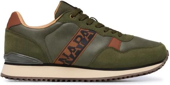Napapijri Lage Sneakers NP0A88XV COSMOS-MO2 GREEN BROWN