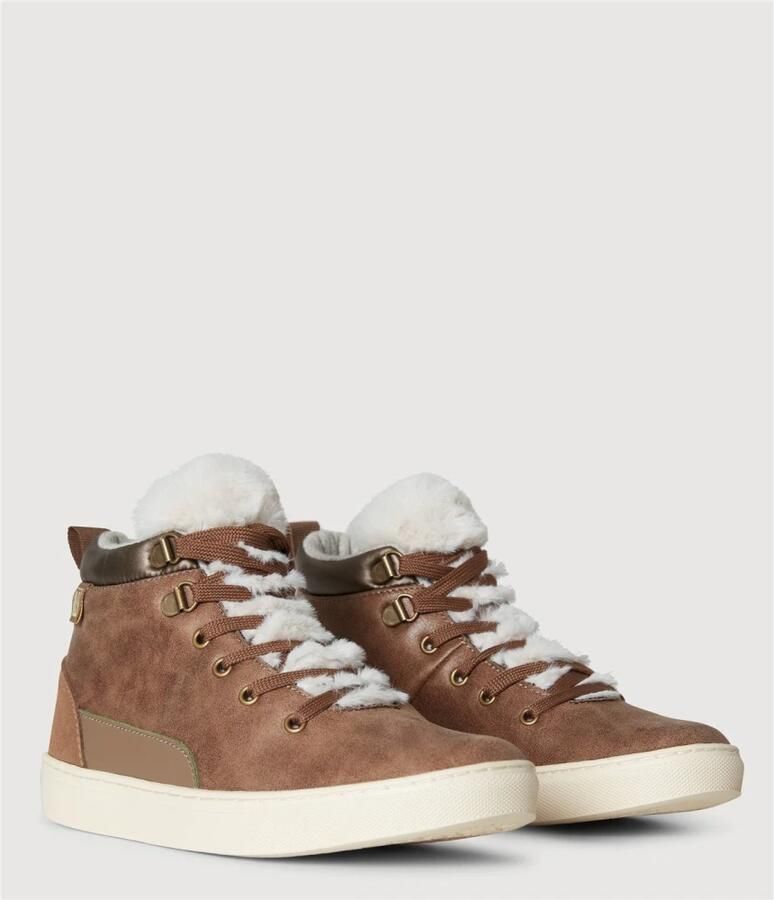 Napapijri Urban Casual Hoge Sneakers Bruin - Foto 2