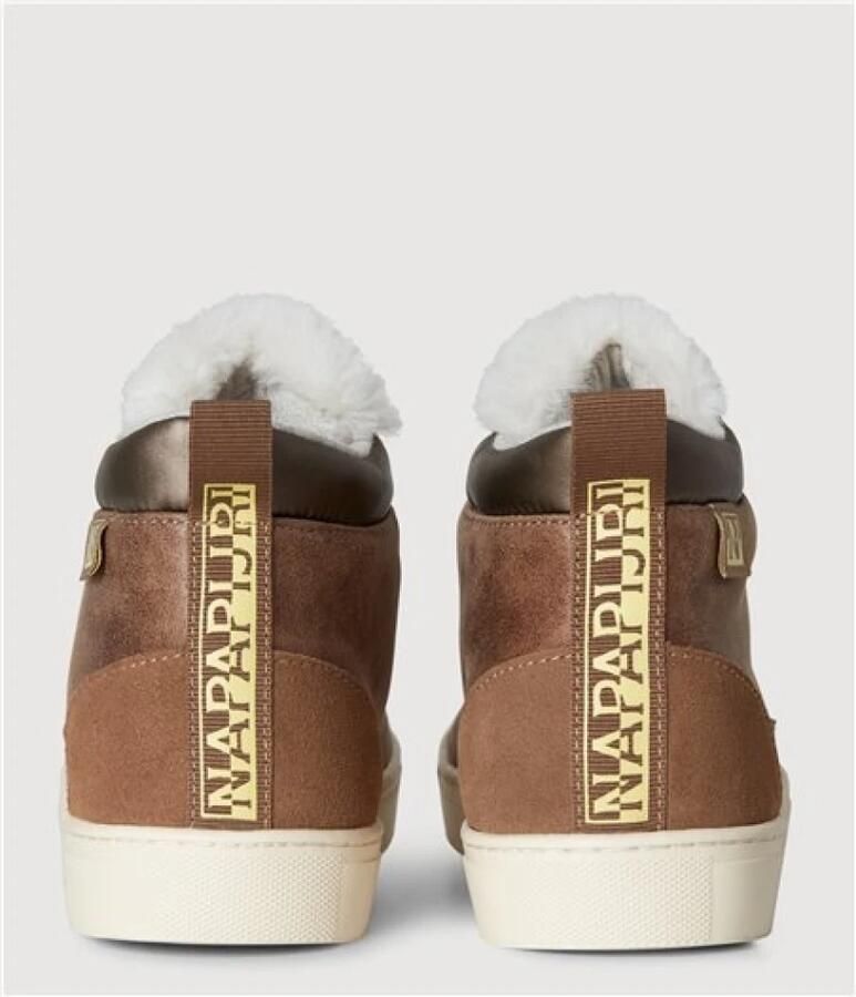 Napapijri Urban Casual Hoge Sneakers Bruin - Foto 3