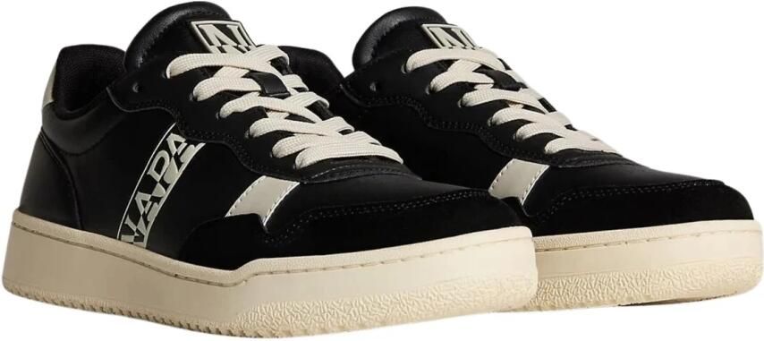 Napapijri Urban Comfort Sneaker Zwart Similpelle - Foto 4