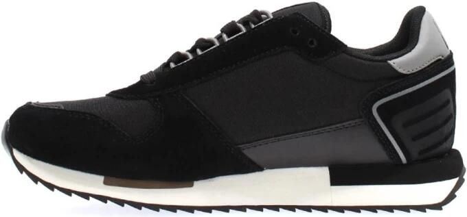 Napapijri Zwarte Logo Sneakers met Contrastdetails Black Heren - Foto 5