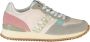 Napapijri Roze Polyester Sneaker met Contrasterende Details Multicolor Dames - Thumbnail 1
